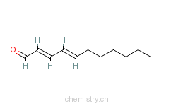 CAS:30361-29-6_(E,E)-2,4-ʮһϩȩķӽṹ