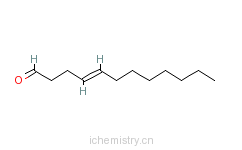 CAS:30390-51-3_十二烷-4-烯-1-醛的分子结构
