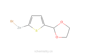 CAS:307531-84-6_5-(1,3-二氧杂环己基)乙基溴化锌的分子结构