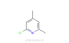CAS:30838-93-8_2-氯-4,6-二甲基吡啶的分子结构