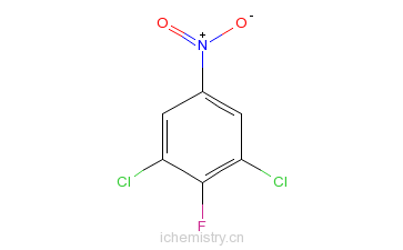 CAS:3107-19-5_3,5-二氯-4-氟硝基苯的分子结构
