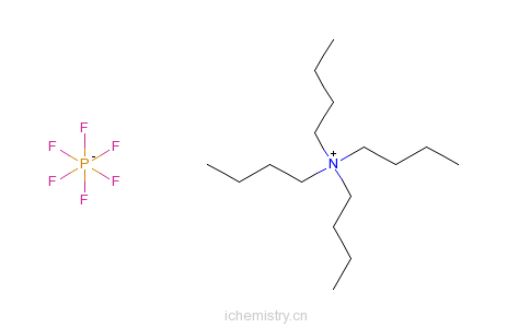 CAS:3109-63-5_四丁基六氟磷酸铵的分子结构