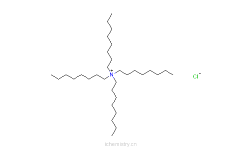 CAS:3125-07-3_四辛基氯化铵的分子结构