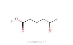 CAS:3128-06-1_5-氧代己酸的分子结构
