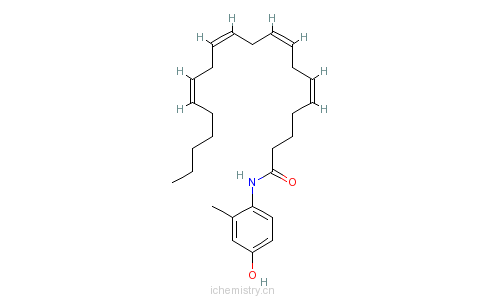 CAS:313998-81-1_N-(4-Hydroxy-2-methylphenyl)arachidonylamideķӽṹ