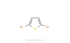 CAS:3141-27-3_2,5-二溴噻吩的分子结构