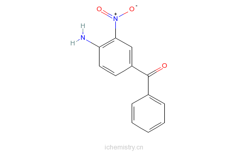 CAS:31431-19-3_4-氨基-3-硝基二苯甲酮的分子结构