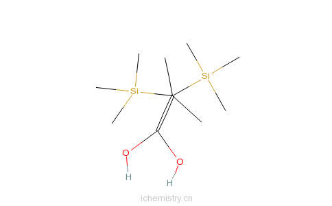CAS:31469-25-7_双三甲基硅基二甲基烯酮乙醛的分子结构