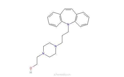 CAS:315-72-0_奥匹哌醇的分子结构
