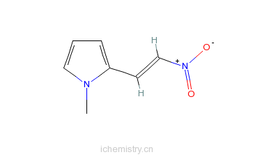 CAS:3156-50-1_1-甲基-2-(2-硝基乙烯基)-1H-吡咯的分子结构