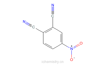 CAS:31643-49-9_4-硝基邻苯二甲腈的分子结构