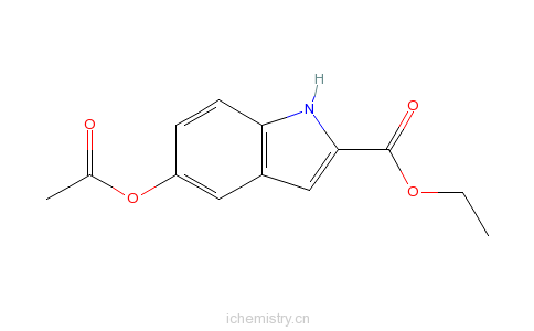 CAS:31720-89-5_Ethyl 5-Acetoxyindole-2-carboxylateķӽṹ