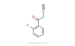 CAS:31915-26-1_2-氟苯甲酰乙腈的分子结构
