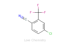 CAS:320-41-2_4-氯-2-三氟甲基苯腈的分子结构