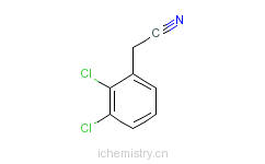 CAS:3218-45-9_2,3-二氯氰苄的分子结构