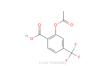 CAS:322-79-2_三氟醋柳酸的分子结构