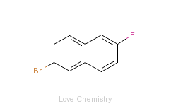 CAS:324-41-4_2-溴-6-氟萘的分子结构