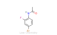 CAS:326-66-9_4-溴-2-氟乙酰苯胺的分子结构
