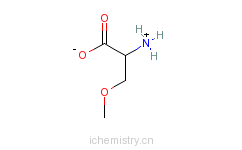 CAS:32620-11-4_(S)-2-氨基-3-甲氧基丙酸的分子结构