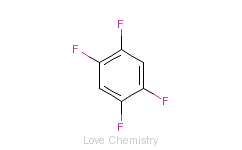 CAS:327-54-8_1,2,4,5-四氟苯的分子结构