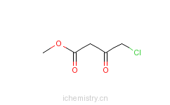 CAS:32807-28-6_4-氯乙酰乙酸甲酯的分子结构