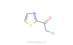 CAS:3292-77-1_2-(溴乙酰基)-1,3-噻唑的分子结构
