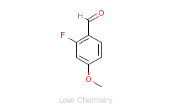 CAS:331-64-6_2-氟-4-甲氧基苯甲醛的分子结构