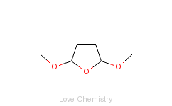 CAS:332-77-4_2,5-二甲氧基-2,5-二氢呋喃的分子结构