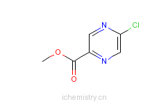 CAS:33332-25-1_5-氯吡嗪-2-羧酸甲酯的分子结构