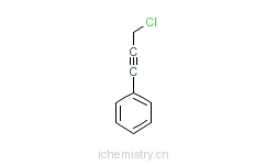 CAS:3355-31-5_1-苯基-3-氯-1-丙炔的分子结构