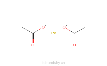 CAS:3375-31-3_醋酸钯的分子结构