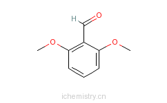 CAS:3392-97-0_2,6-二甲氧基苯甲醛的分子结构