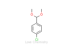 CAS:3395-81-1_4-氯苯甲醛二甲基缩醛的分子结构