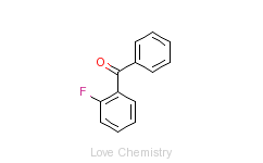 CAS:342-24-5_邻氟二苯甲酮的分子结构