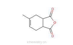 CAS:3425-89-6_4-甲基四氢苯酐的分子结构