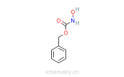 CAS:3426-71-9_N-(苄氧羰基)羟基胺的分子结构