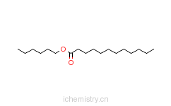 CAS:34316-64-8_十二酸己酯的分子结构