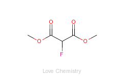 CAS:344-14-9_2-氟丙二酸二甲酯的分子结构