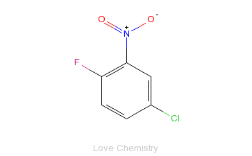 CAS:345-18-6_5-氯-2-氟硝基苯的分子结构