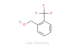 CAS:346-06-5_2-三氟甲基苯甲醇的分子结构