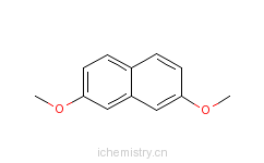 CAS:3469-26-9_2,7-二甲氧基萘的分子结构