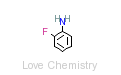 CAS:348-54-9_2-氟苯胺的分子结构