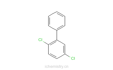CAS:34883-39-1_2,5-二氯联苯的分子结构