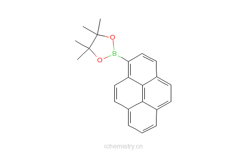 CAS:349666-24-6_4,4,5,5-Tetramethyl-2-(1-pyrenyl)-1,3,2-dioxaborolaneķӽṹ