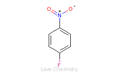 CAS:350-46-9_对氟硝基苯的分子结构