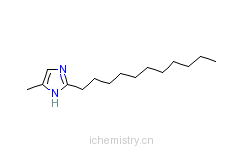 CAS:35050-10-3_4-׻-2-ʮһӢƣ4-methyl-2-undecyl-1H-Imidazoleķӽṹ