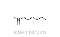 CAS:35161-70-7_N-己基甲胺的分子结构