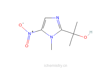 CAS:35175-14-5_羟基异丙硝唑的分子结构