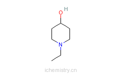 CAS:3518-83-0_N-乙基-4-羟基哌啶的分子结构