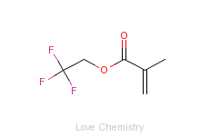 CAS:352-87-4_甲基丙烯酸三氟乙酯的分子结构